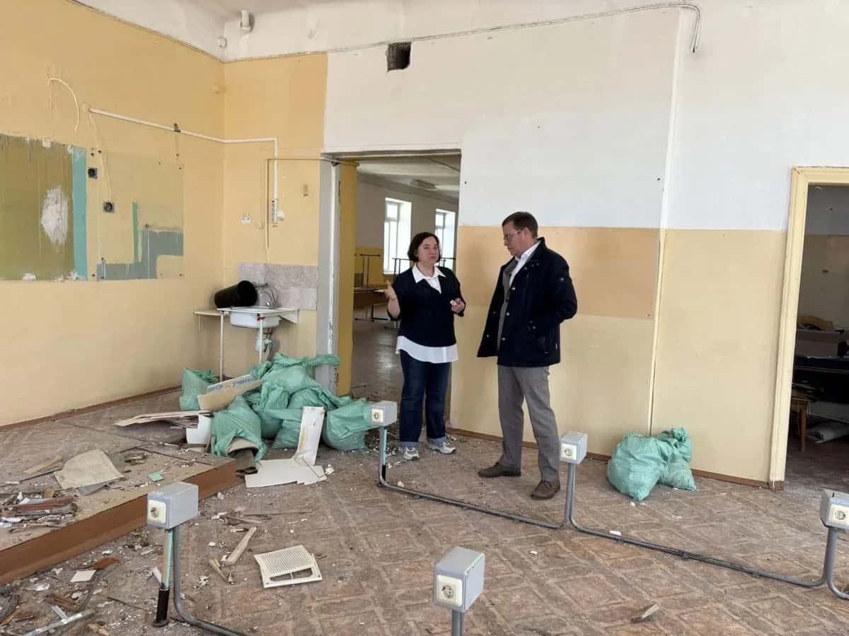 В Каменске-Уральском начался второй этап ремонта школы №20 за 96 млн рублей