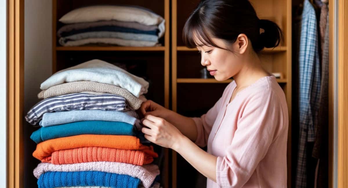 Складываю вещи по японскому методу "3-2-1" — в шкафу всегда идеальная чистота и порядок