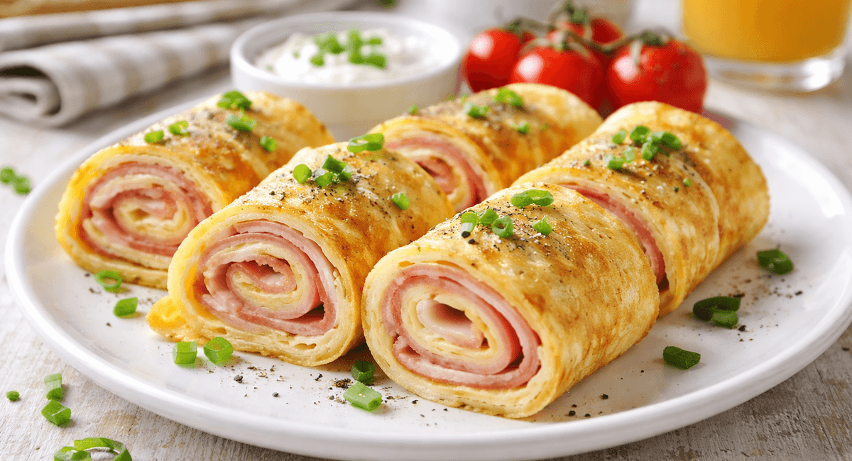 Смешиваю сыр, ветчину и яйца — на выходе сочный белковый завтрак за 20 минут: хожу сытая весь день