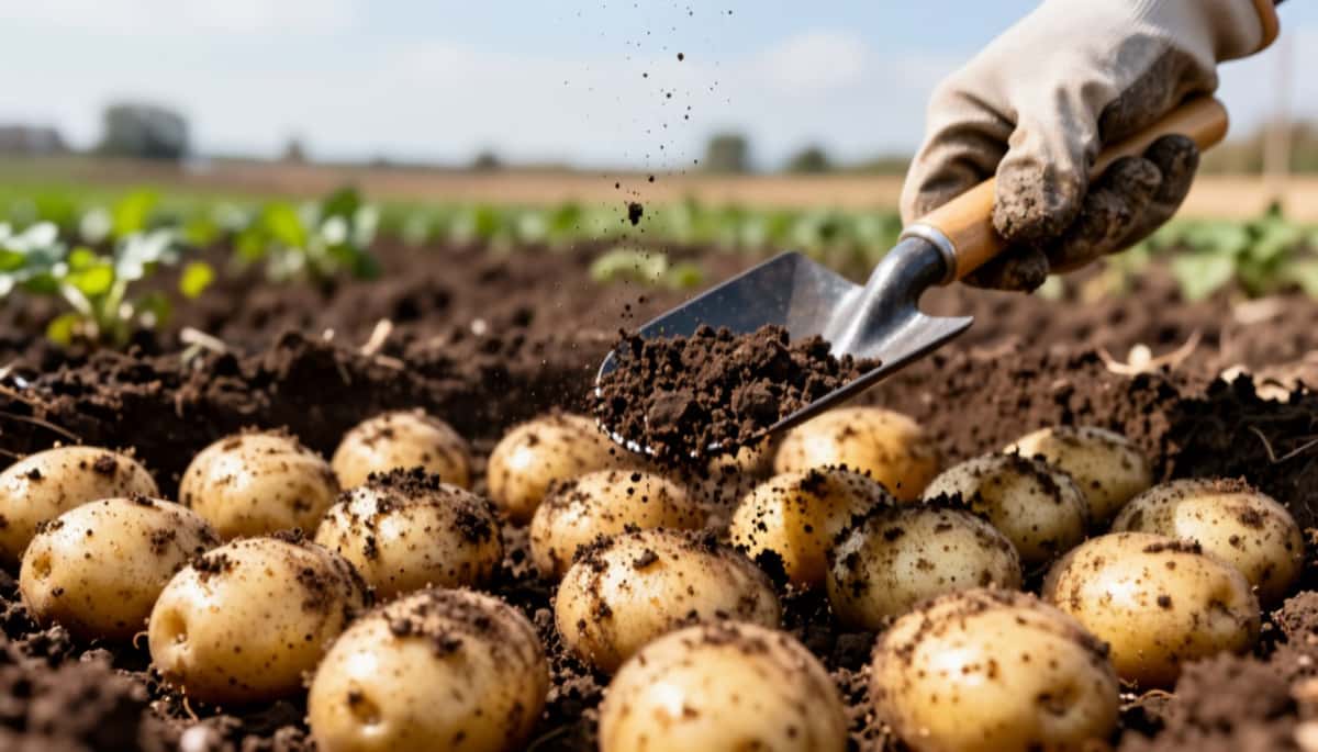 Сыплю 1 горсть в лунку при посадке картошки — вырастает крупнее кулака и не болеет