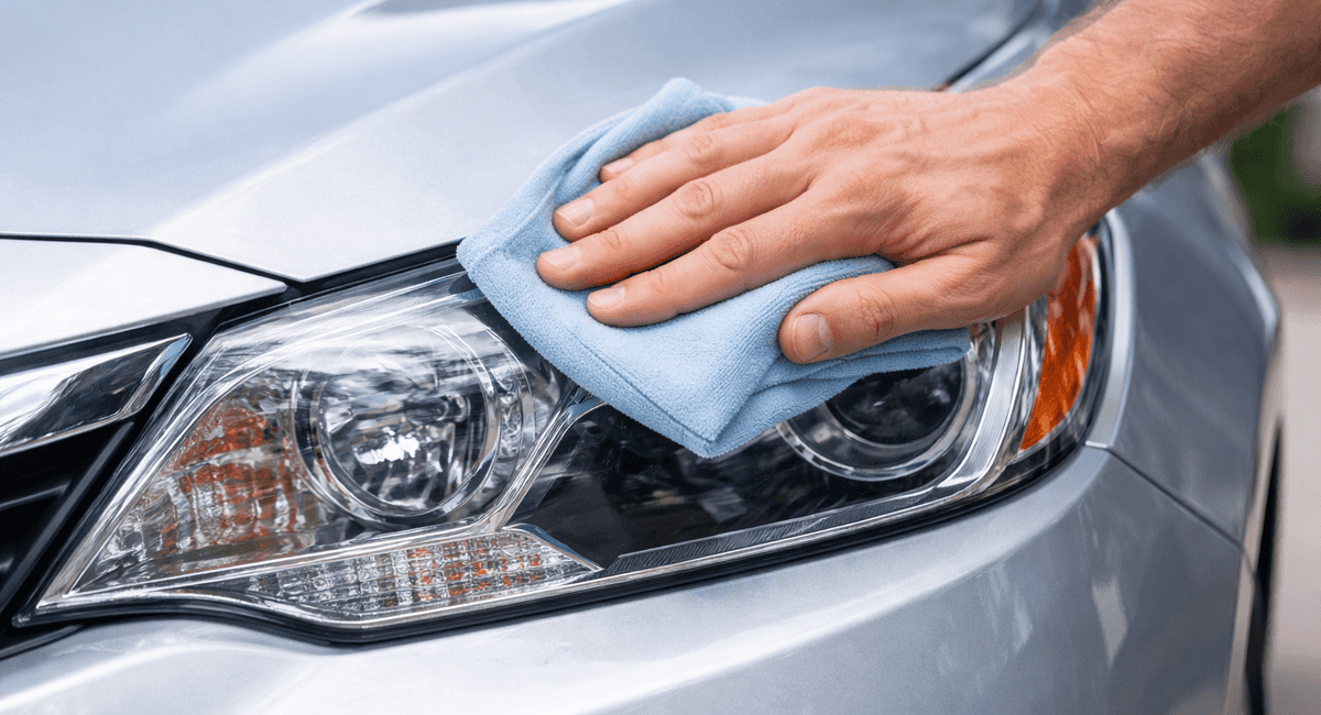 1 средство с кухни - и фары сверкают от чистоты: льем в это отверстие