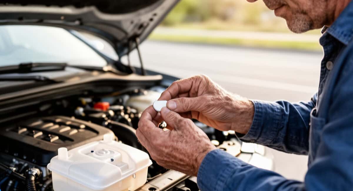 1 таблетка в бачок омывателя — и стекла моются без разводов: даже засохших мух не остается