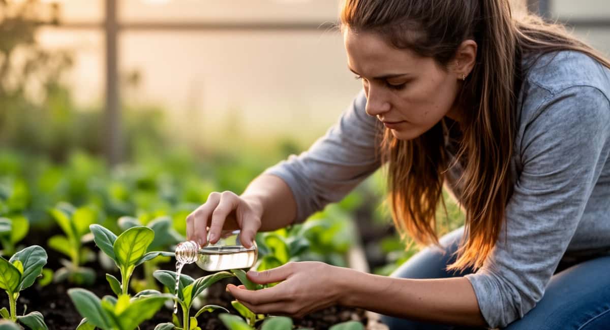 1 пузырек в бочку с водой — и поливаю все подряд: растения как на дрожжах растут, зелень сочная, цветы яркие