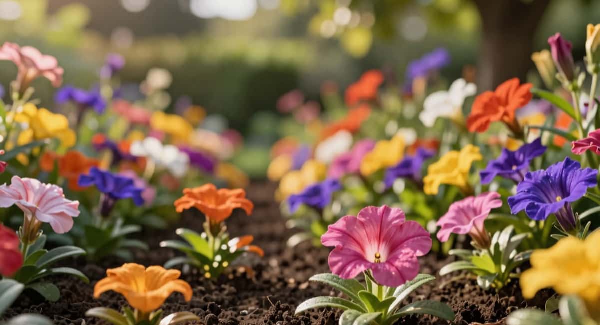 Раскидываю 1 горсть по участку в апреле — и к июню земля покрывается разноцветным ковром: самый ленивый способ