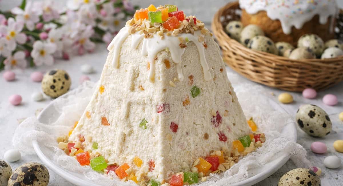 Пасха из творога без варки за 5 минут: тает во рту, а готовится проще обычного сырника