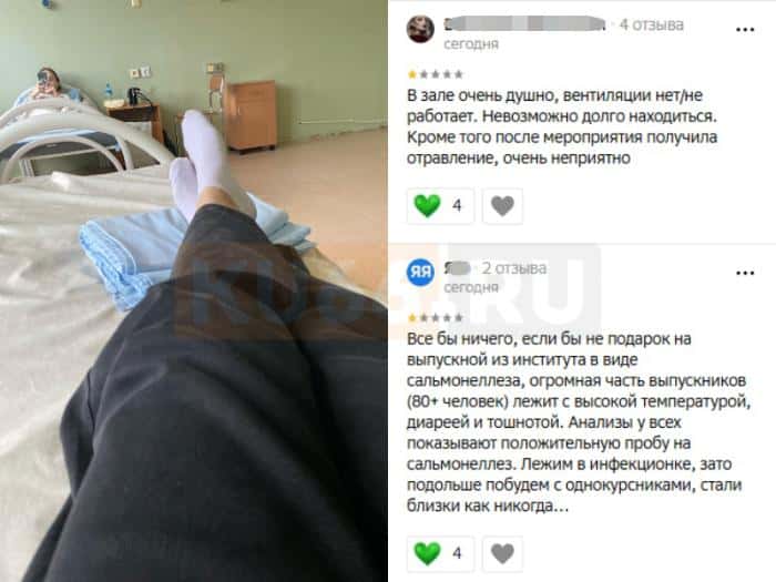 «Шикарный» выпускной в инфекционке: более 80 студентов УРГЮУ отравились сальмонеллёзом в кафе «Версаль»