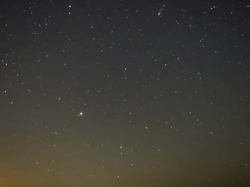 Редкую комету сняли в Свердловской области— увидеть её снова получится только через 1350 лет