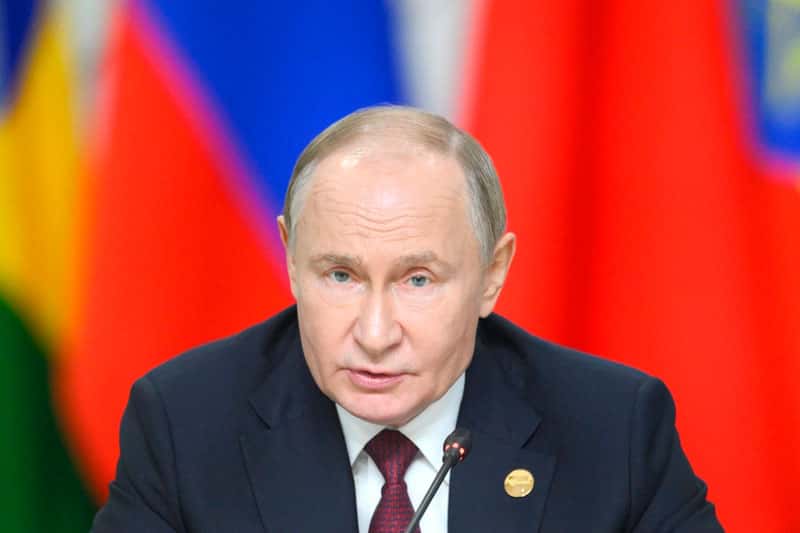 Путин улыбнулся на напоминание Чернышенко об обещании Пумпянского помочь УрФУ