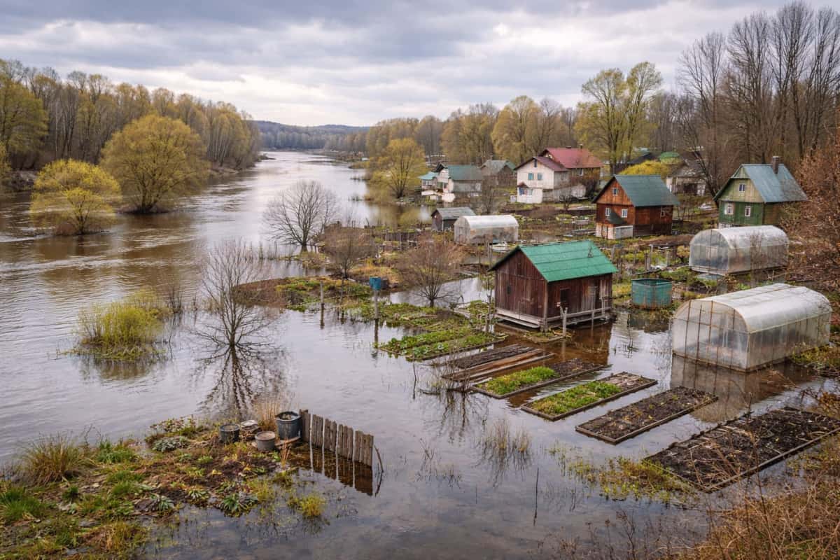 19 рек выйдут из берегов: где в России затопит огороды уже в апреле