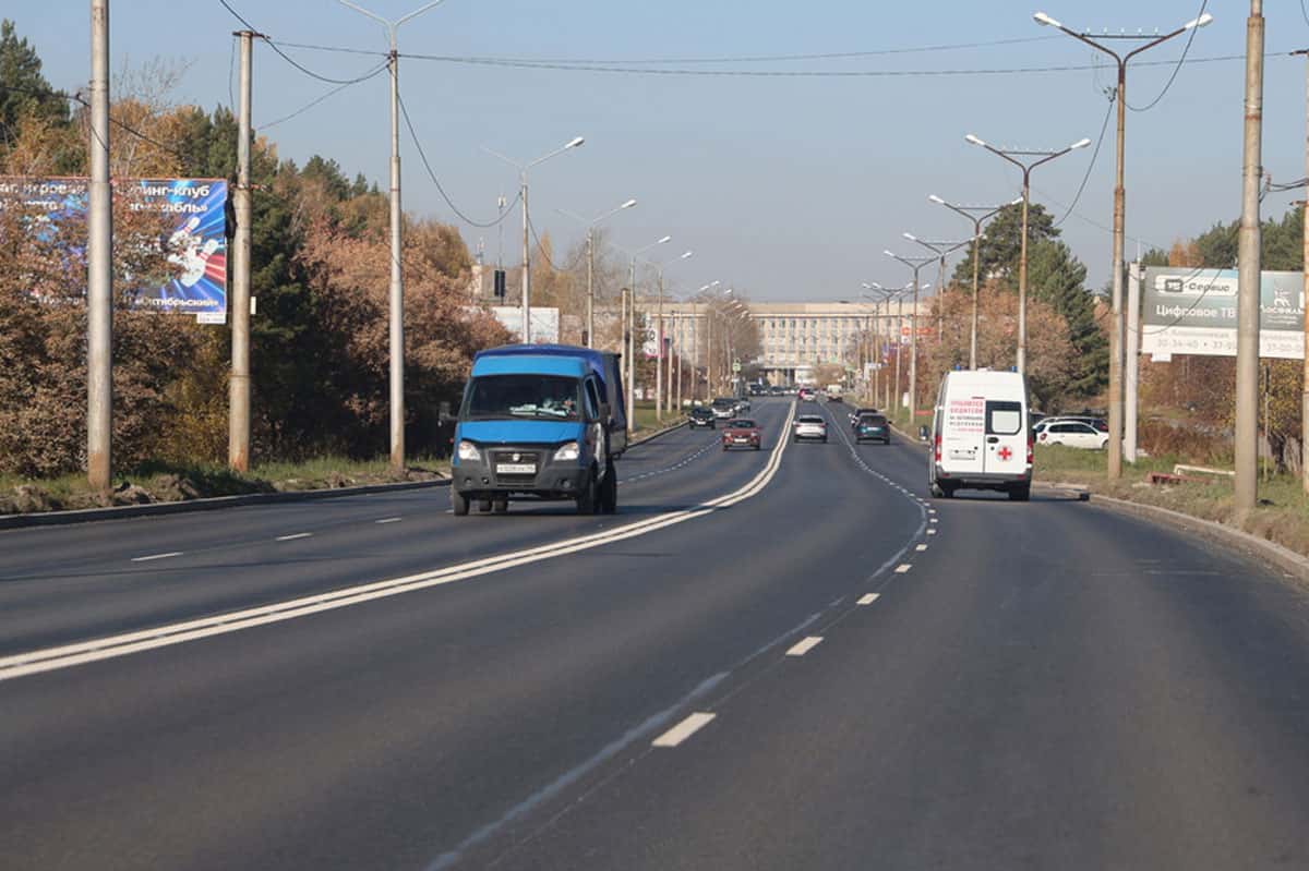 В Каменске-Уральском отложили нанесение дорожной разметки из-за холода