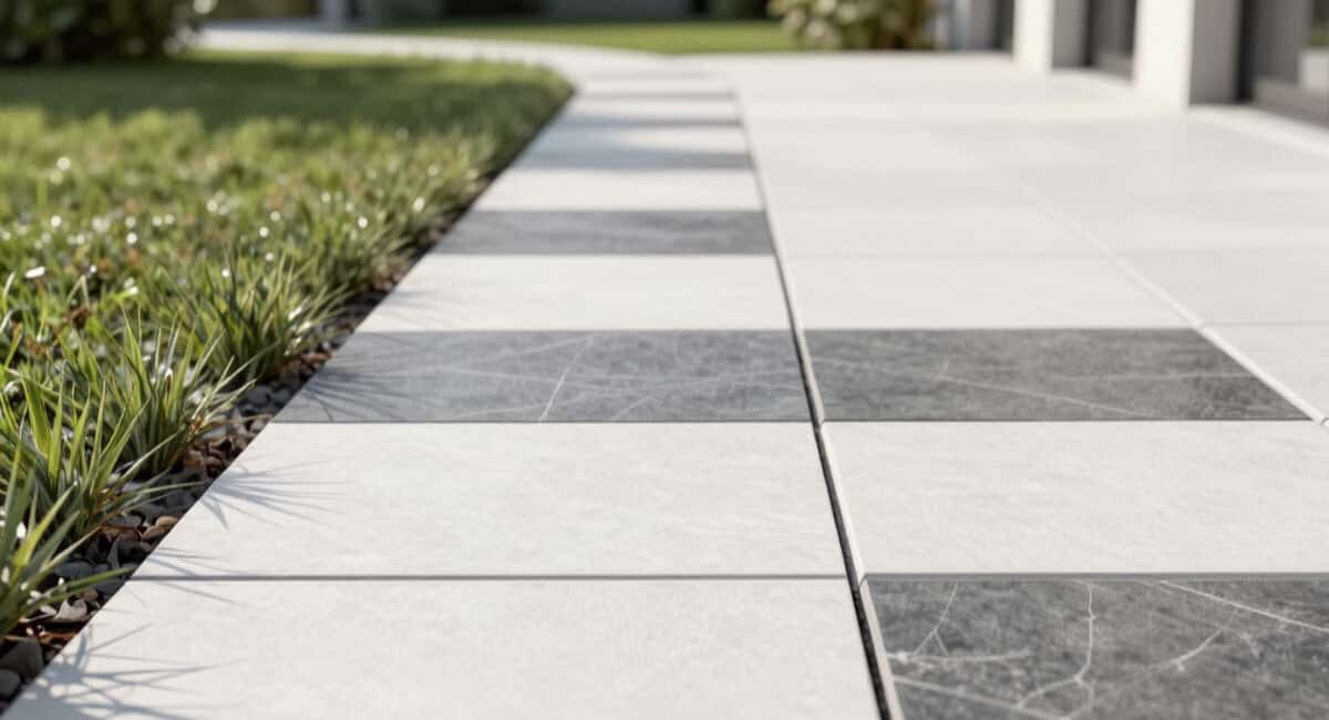 Плитка и керамогранит — больше не эталон: сейчас все делают дорожки из этого покрытия — не скользко, не трескается, не выцветает