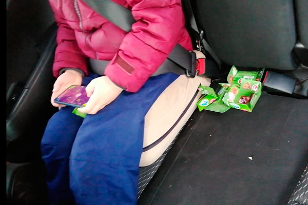 В каменских пос. Чкалова и мкрн Южный жители хуже всех заботятся о безопасности детей — утром в городе тормозили родителей за рулем