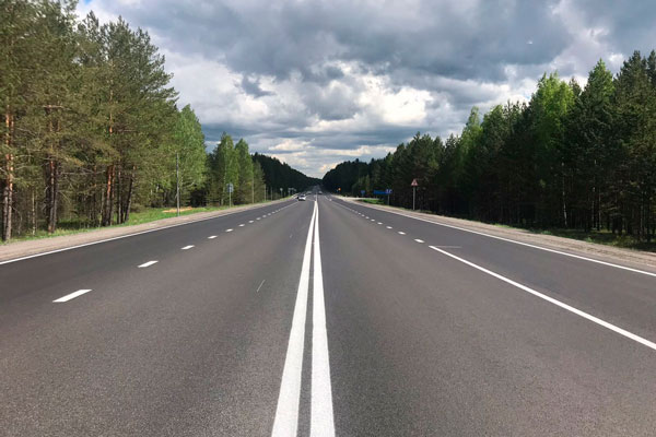 Уралуправтодор раньше срока ввел в эксплуатацию участок трассы Р-354 в сторону Каменска-Уральского