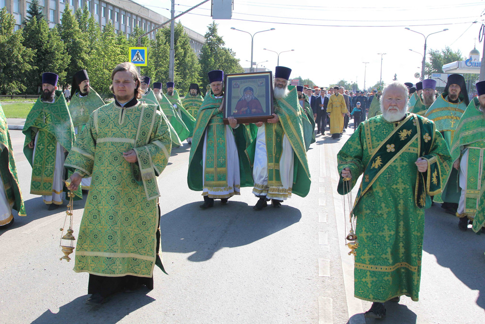 Как в Каменске-Уральском почтили святого, почитаемого в Курганской области, но который основал этот город. «Мы верим, что он сохранится»