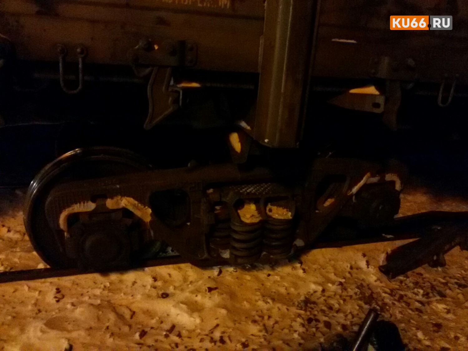 Сход вагонов грузового поезда на станции Водолазово под Каменском-Уральским не повлиял на движение поездов