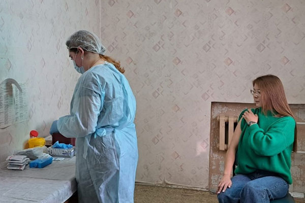 Накануне в Каменске-Уральском 157 жителей поставили прививку от гриппа