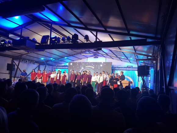 Веселые и находчивые работники Синарского трубного завода из Каменска приняли участие в восьмом традиционном фестиваля команд КВН ТМК