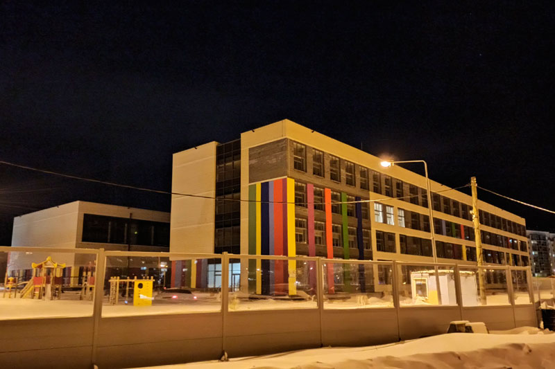 В микрорайоне Южном в сентябре начинает работу «Аксиома» - новая школа Каменска-Уральского готова, сюда наберут пять первых классов