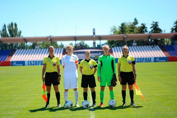 Станислава Воронина из Каменска-Уральского признана лучшим защитником первенства России по футболу