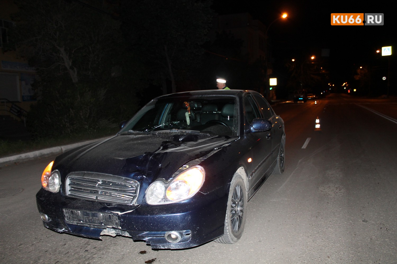 Не смог избежать наезда: инспекторы ГИБДД Каменска рассказали, почему водитель Hyundai сбил девушку на переходе по ул.Алюминиевая