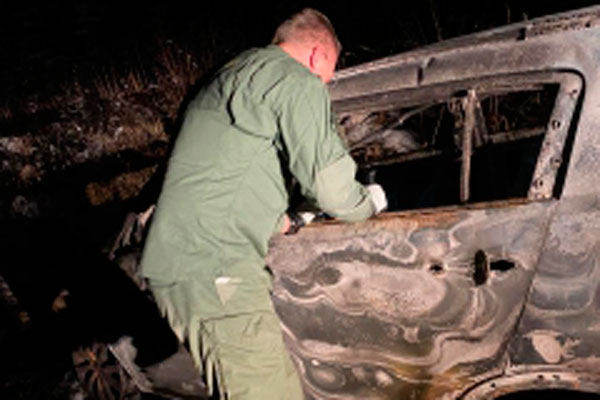 Дачник убил семью из трех человек и сжег вместе с домом