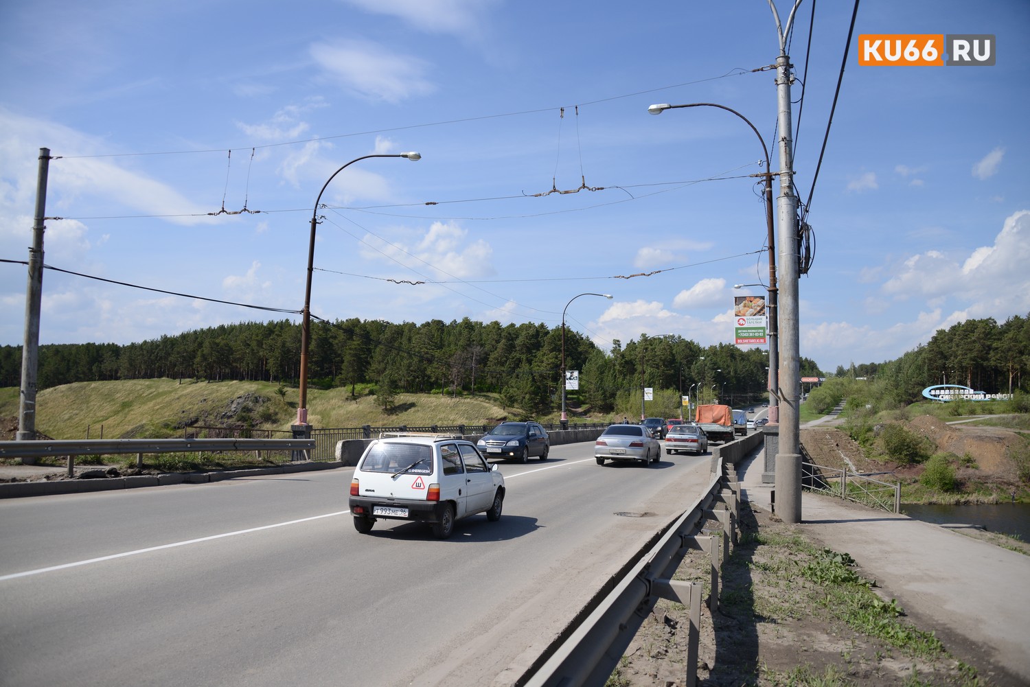 Два месяца через Байновский мост в Каменске-Уральском будут ездить только экстренные службы и автомобили со спецпропуском
