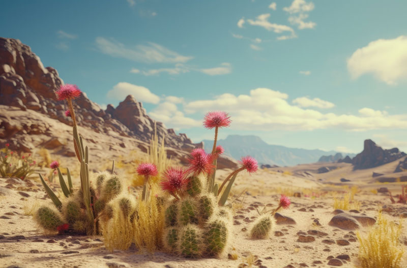 Суперцветение в Долине Смерти: пустыню покрыли яркие цветы | В Долине Смерти запечатлено самое яркое цветение пустынных растений за десять лет