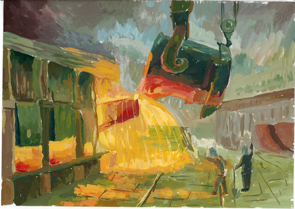 От знакового события – выпуска на СинТЗ 35 млн. тонны трубы – не остались в стороне дети синарских трубников