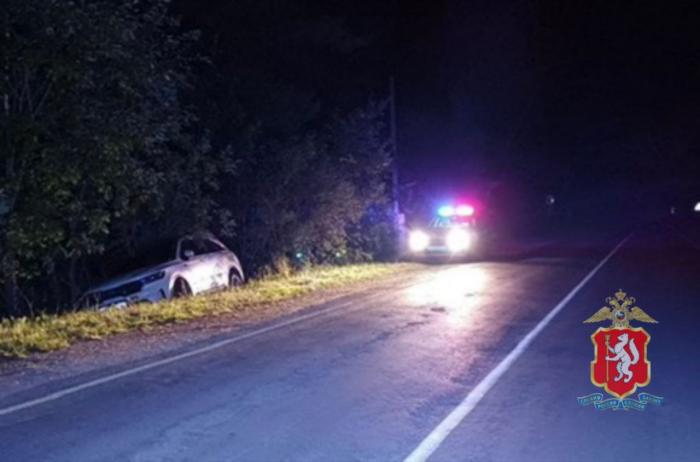 «Хотела снять трюк»: девушка вылетела из машины на трассе в Свердловской области  | Под Екатеринбургом девушка вылетела из машины пока снимала трюк