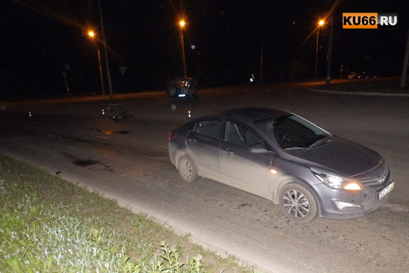 Ночью в Каменске-Уральском у Байновского моста был сбит 19-летний велосипедист. ВИДЕО