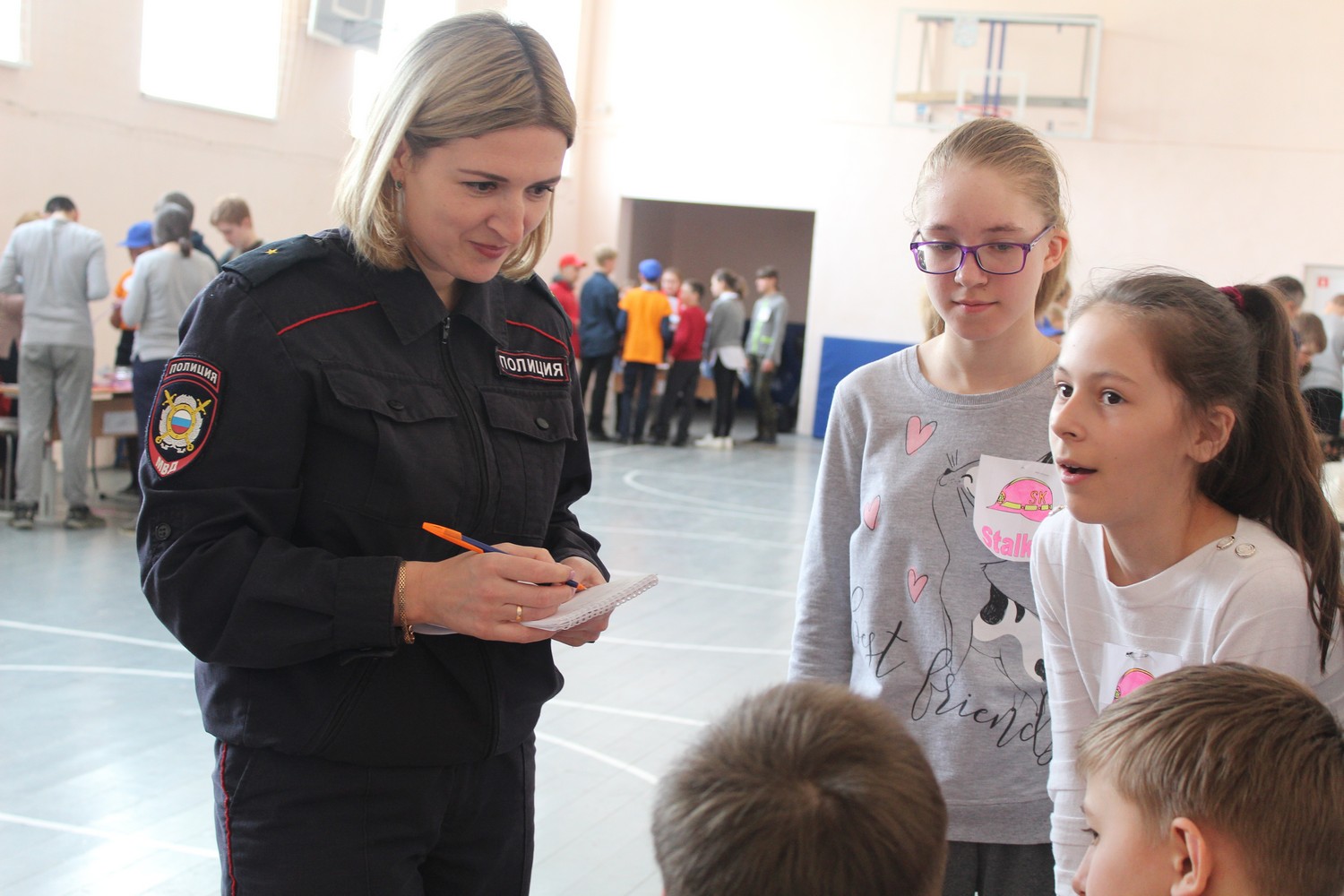 Урок безопасности прошел в общеобразовательной школе села Рыбниковское Каменского городского округа