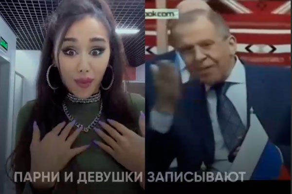 Лавров стал героем флешмоба в соцсетях