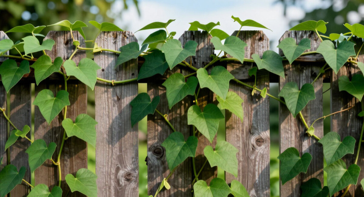 Сажаю вдоль забора 1 ряд — и заросль скрывает участок от посторонних глаз: живая изгородь за 1 сезон