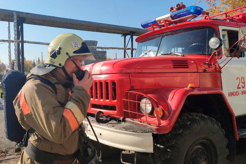 Слаженные действия руководящего состава: на КУЛЗе прошли пожарно-тактические учения на трансформаторе. Все справились с обязанностями!