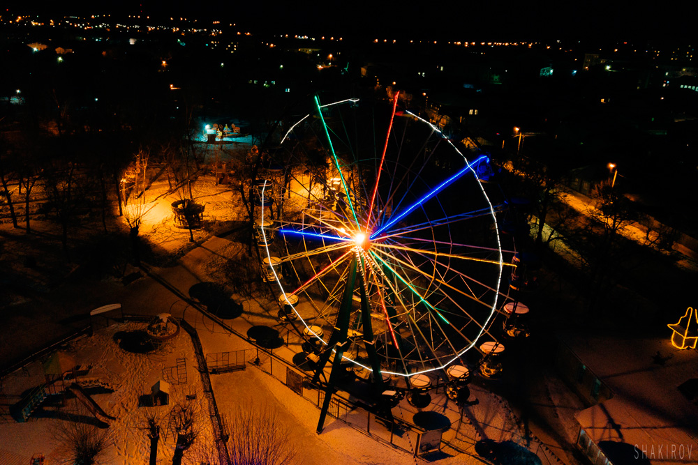 «Чертово колесо» из парка «Космос» крутится в Шадринске, а жители Каменска-Уральского мечтают о подобном аттракционе у себя в городе