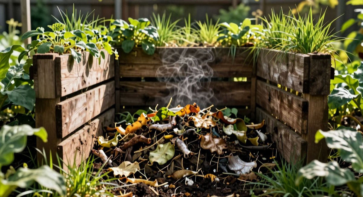 Бросаю 1 охапку в компостную яму — и перегной созревает за 2 месяца: рыхлый, питательный, без запаха