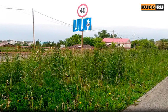 Власти среагировали на новость Портала KU66.RU и отказались от услуг подрядчика, который косил траву на проблемном участке в Каменске