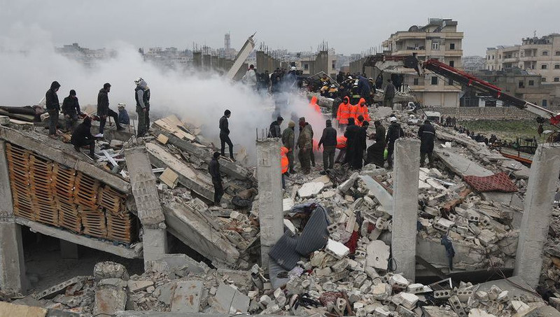 В ВОЗ указали на риск «вторичной катастрофы» после землетрясения в Турции и Сирии В ВОЗ указали на риск «вторичной катастрофы» после землетрясения в Турции и Сирии