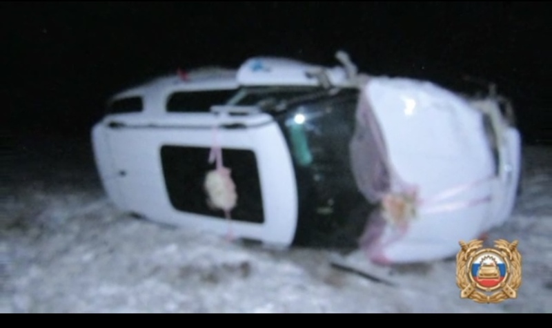 В Башкирии свадебная машина попала в смертельную аварию