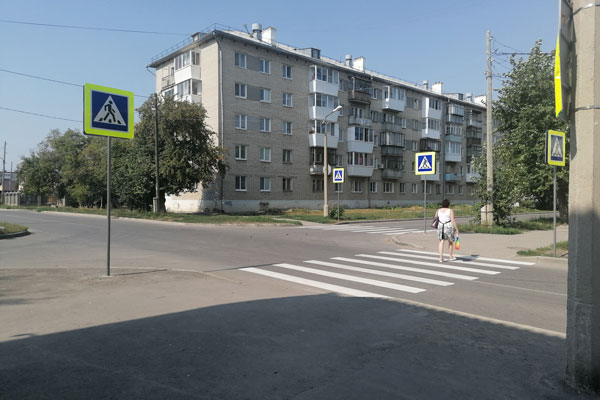 «Знаки выставлены, разметка нанесена». На перекрестке ул. Белинского и 4-ой Пятилетки в Каменске-Уральском — новая организация движения