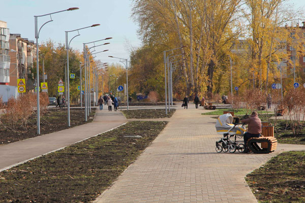 В Каменске-Уральском облагородили три общественные территории