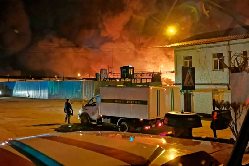 Из-под завалов после пожара в колонии в Ангарске извлекли тело