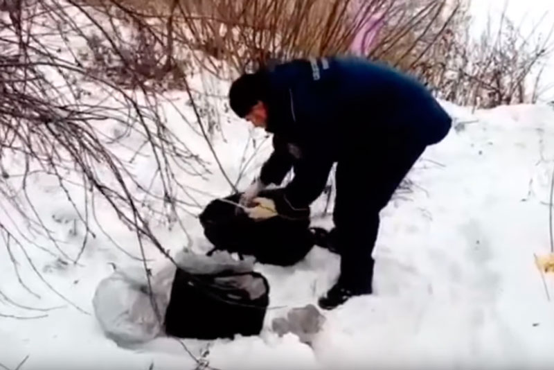 В Самарской области на улице нашли мертвого младенца в пакете