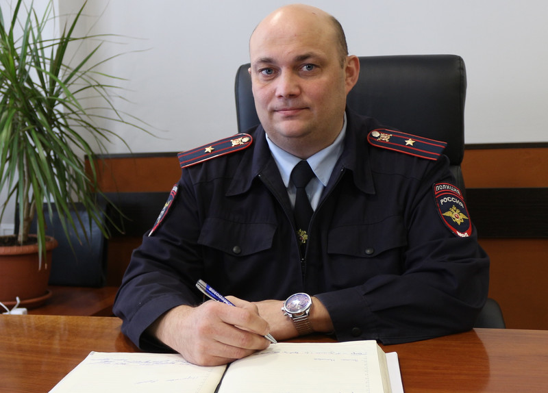 Уже знакомы! На должность начальника ГИБДД Каменска-Уральского назначен майор Алексей Морозов, начавший карьеру с простого инспектора