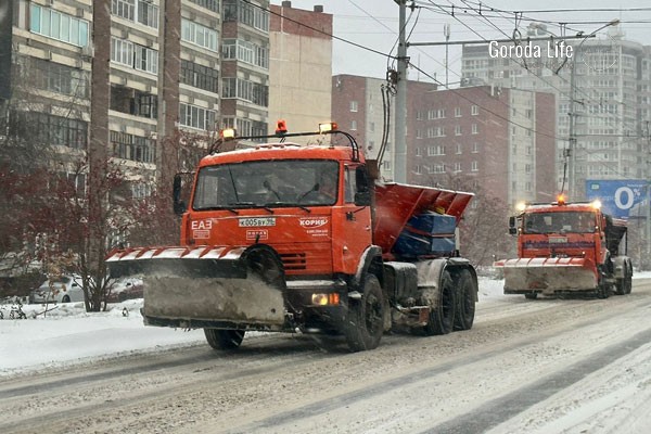 Каменск-Уральский борется с непогодой