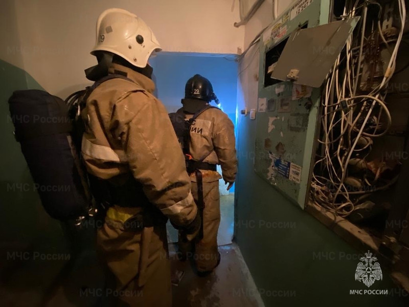 В Каменске-Уральском вечером горела квартира