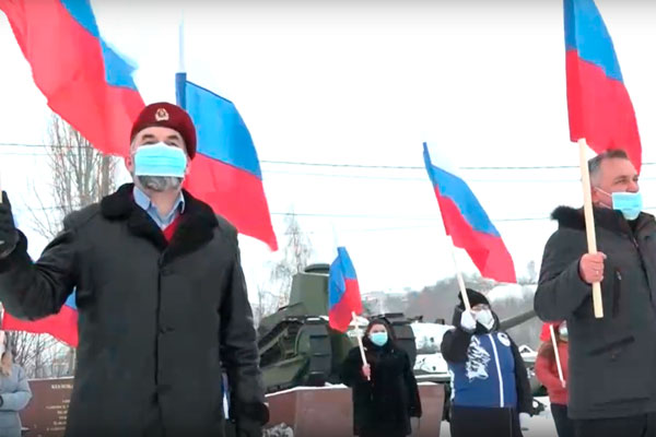 В Нижнем Новгороде записали ролик в поддержку президента