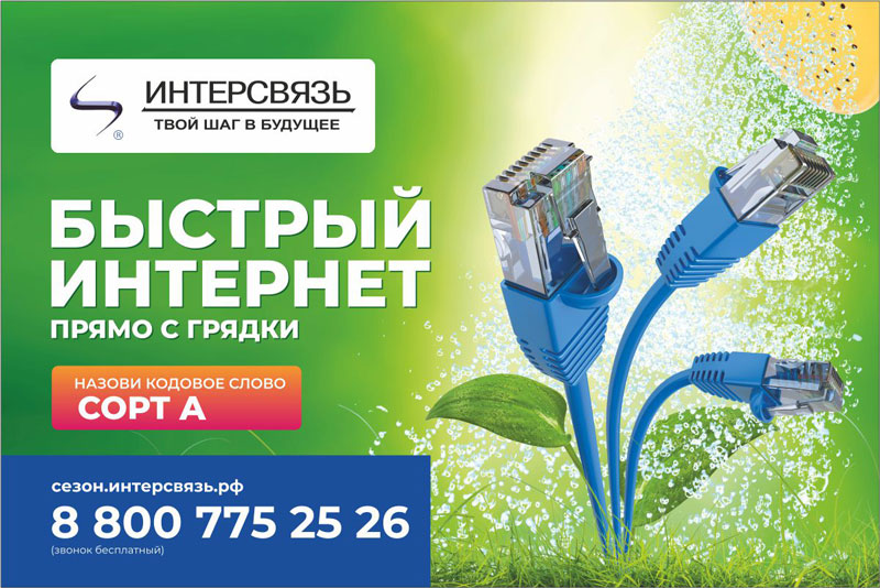 Особый сорт от Интерсвязи! Один из крупнейших операторов связи Южного Урала бесплатно подключает интернет в частном секторе