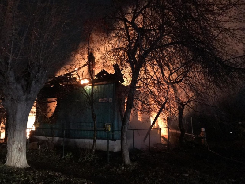 Утром в Каменске-Уральском сгорела сауна