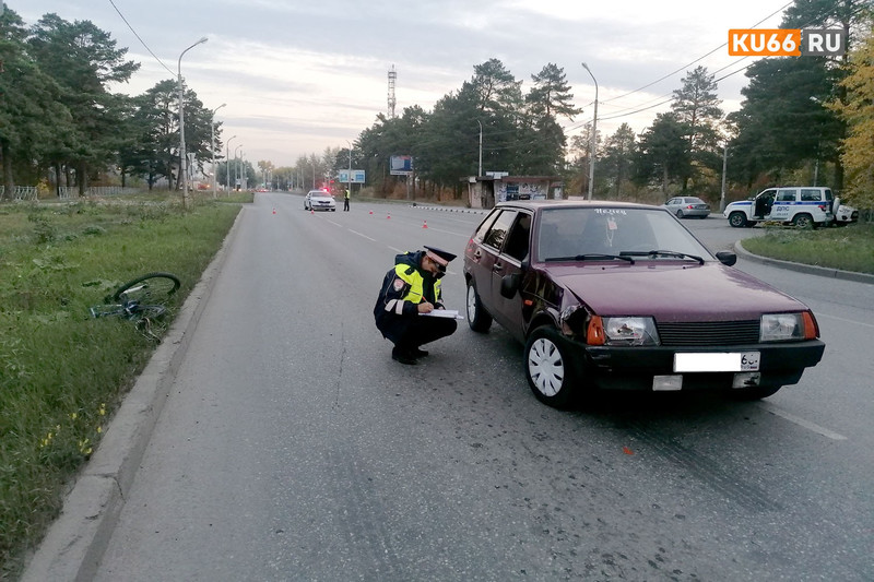 В Каменске-Уральском в ДТП пострадал велосипедист